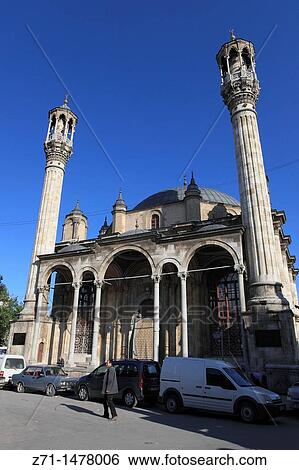Stock Photograph - Turkey, Konya, Aziziye Mosque,. Fotosearch