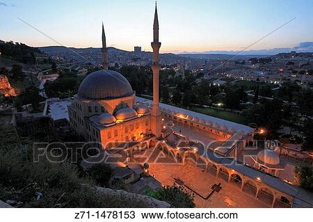 Stock Image - Turkey, Sanliurfa, Dergah, Mevlid-i Halil Mosque,. Fotosearch