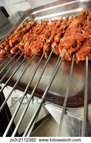 Turkish kebap on skewers, Sultanahmet, Istanbul, Turkey, Europe. View Large Photo Image Stock Image - Turkish kebap on skewers, Sultanahmet, Istanbul, Turkey, Europe.. Fotosearch