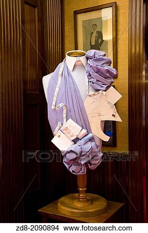 Picture - turnbull & asser traditional shirts made in england.. Fotosearch