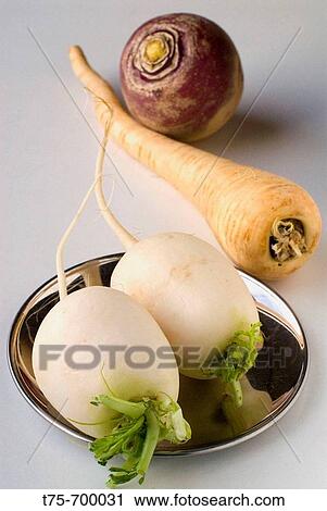 Turnips and parsnip View Large Photo Image Stock Image - Turnips and parsnip. Fotosearch