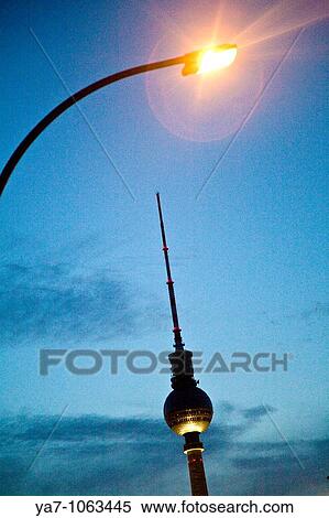 Stock Photography - Tv Tower Berlin Germany. Fotosearch