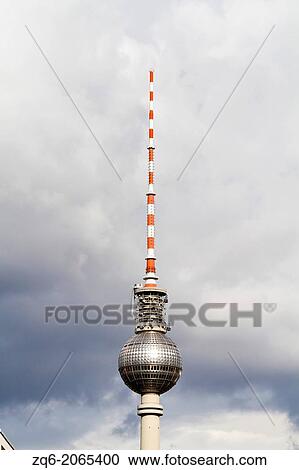 TV Tower in Berlin, Germany. View Large Photo Image Stock Image - TV Tower in Berlin, Germany.. Fotosearch
