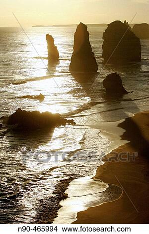 Twelve Apostles. Port Campbell National Park. Australia View Large Photo Image Picture - Twelve Apostles. Port Campbell National Park. Australia. Fotosearch