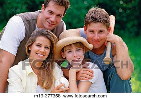 two couples outdoors View Large Photo Image Stock Photo - two couples outdoors. Fotosearch