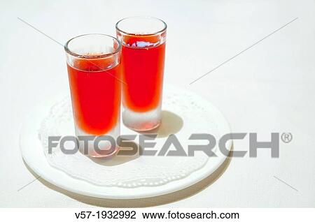 Two glasses of pacharan liqueur. Navarra, Spain. View Large Photo Image Stock Image - Two glasses of pacharan liqueur. Navarra, Spain.. Fotosearch