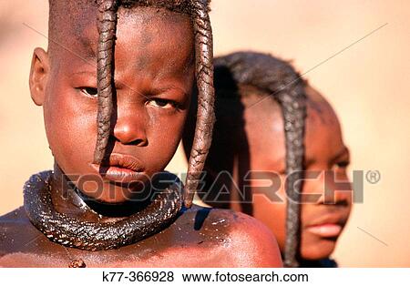 Two himba boys. Kaokoveld. Namibia. View Large Photo Image Stock Photo - Two himba boys. Kaokoveld. Namibia.. Fotosearch