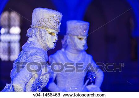 Two masked women at the carnival in Venice, Italy, Europe View Large Photo Image Stock Photo - Two masked women at the carnival in Venice, Italy, Europe. Fotosearch