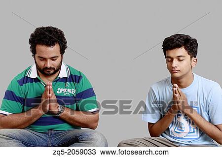 Two persons in meditation. View Large Photo Image Stock Image - Two persons in meditation.. Fotosearch