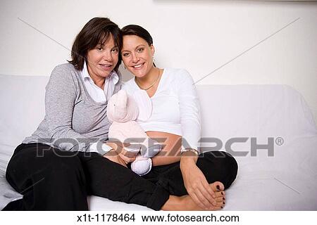 Two Woman. View Large Photo Image Picture - Two Woman.. Fotosearch
