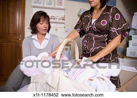 Two Woman. View Large Photo Image Stock Image - Two Woman.. Fotosearch