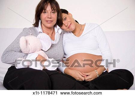 Two Woman. View Large Photo Image Stock Image - Two Woman.. Fotosearch