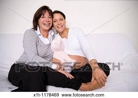 Two Woman. View Large Photo Image Stock Photo - Two Woman.. Fotosearch