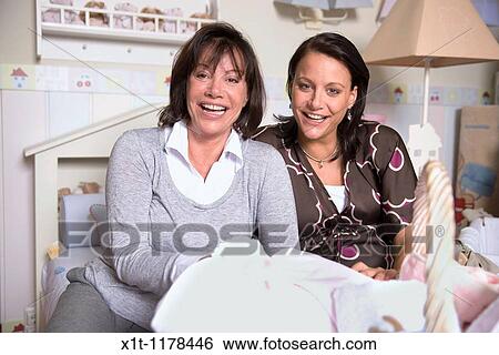 Stock Photograph - Two Woman.. Fotosearch