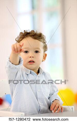 Stock Image - Two year old boy. Fotosearch