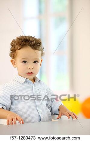 Stock Image - Two year old boy. Fotosearch