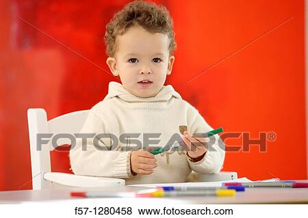 Two year old boy View Large Photo Image Stock Photo - Two year old boy. Fotosearch