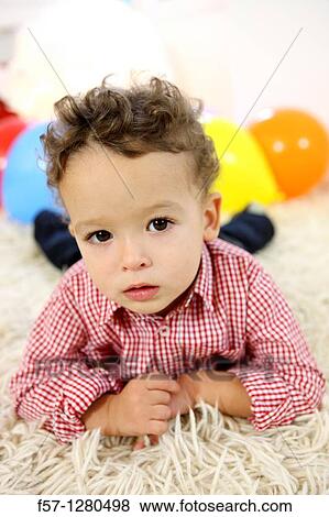 Two year old boy View Large Photo Image Stock Photo - Two year old boy. Fotosearch