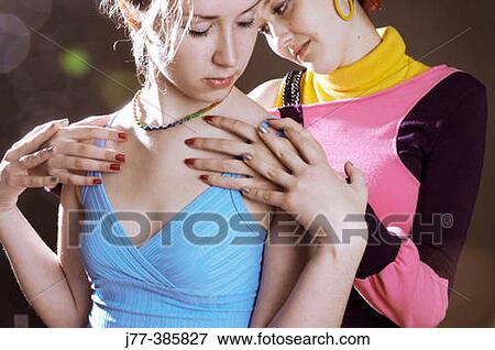 Two young women View Large Photo Image Stock Photo - Two young women. Fotosearch