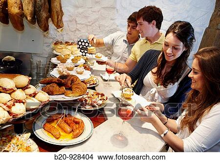 Txondorra,? tapas? bar,? pintxos?, old town, San Sebastian, Guipuzcoa, Basque Country, Spain View Large Photo Image Picture - Txondorra,? tapas? bar,? pintxos?, old town, San Sebastian, Guipuzcoa, Basque Country, Spain. Fotosearch