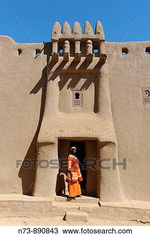 Typical architecture, Djenne, Mali View Large Photo Image Stock Image - Typical architecture, Djenne, Mali. Fotosearch