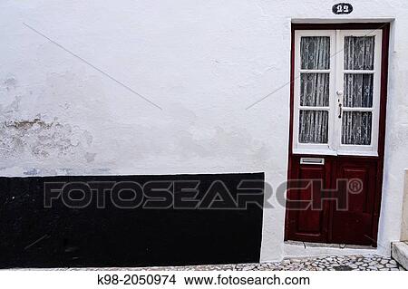 Picture - Typical door, Estremoz, Alentejo, Portugal. Fotosearch