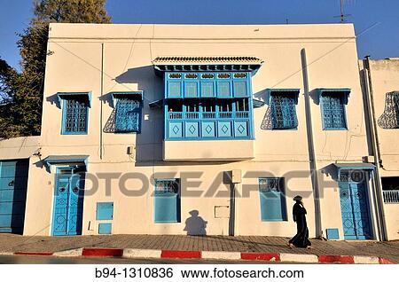 Typical house in Sidi Bou Said, town in northern of Tunisia. View Large Photo Image Stock Photograph - Typical house in Sidi Bou Said, town in northern of Tunisia.. Fotosearch