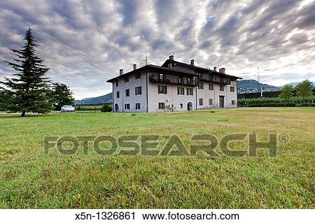 Typical House in Trento, Italy View Large Photo Image Stock Image - Typical House in Trento, Italy. Fotosearch