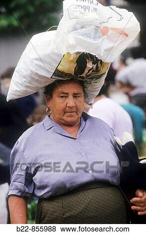 Typical market scene, Barcelos, Minho, Portugal View Large Photo Image Stock Photo - Typical market scene, Barcelos, Minho, Portugal. Fotosearch