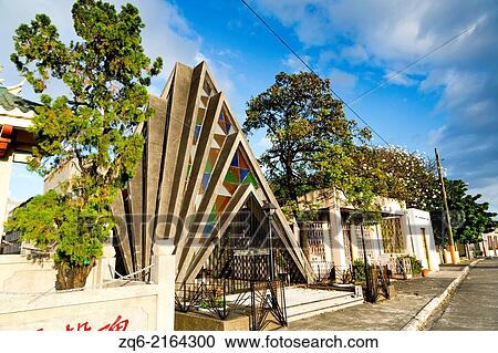 Typical Mausoelum on the Chinese Cemetery in Manila, Philippines. View Large Photo Image Stock Image - Typical Mausoelum on the Chinese Cemetery in Manila, Philippines.. Fotosearch