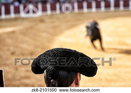 Ubeda, Jaen province, SPAIN - 2 october 2010: Spanish bullfighter overlooking the bull during a bullfight held in in Ubeda, Jaen province, Spain. View Large Photo Image Stock Image - Ubeda, Jaen province, SPAIN - 2 october 2010: Spanish bullfighter overlooking the bull during a bullfight held in in Ubeda, Jaen province, Spain.. Fotosearch