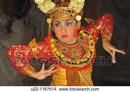 Ubud (Bali, Indonesia): a traditional Balinese dancer View Large Photo Image Picture - Ubud (Bali, Indonesia): a traditional Balinese dancer. Fotosearch