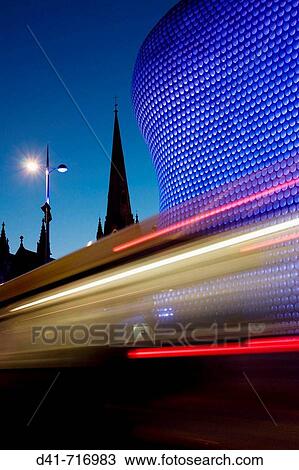 UK, england, Birmingham selfridges and st martins church dusk View Large Photo Image Stock Image - UK, england, Birmingham selfridges and st martins church dusk. Fotosearch