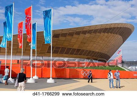 UK, England, London, Olympic Park velodrome View Large Photo Image Stock Photo - UK, England, London, Olympic Park velodrome. Fotosearch