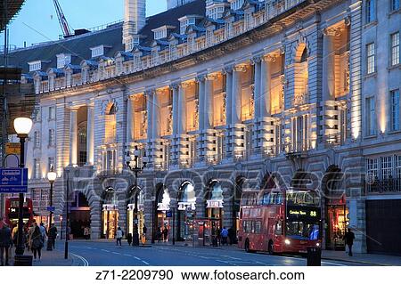 UK, England, London, Regent Street, shops, architecture,. View Large Photo Image Stock Image - UK, England, London, Regent Street, shops, architecture,.. Fotosearch