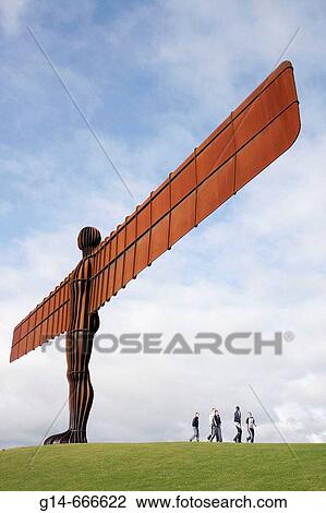 UK, England, Northumberland, Newcastle-upon-Tyne, NewcastleGateshead, Gateshead, Angel of the North, sculpture by artist Antony Gormley, View Large Photo Image Stock Image - UK, England, Northumberland, Newcastle-upon-Tyne, NewcastleGateshead, Gateshead, Angel of the North, sculpture by artist Antony Gormley,. Fotosearch