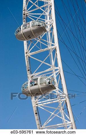 UK, London. London Eye ferris wheel View Large Photo Image Stock Image - UK, London. London Eye ferris wheel. Fotosearch