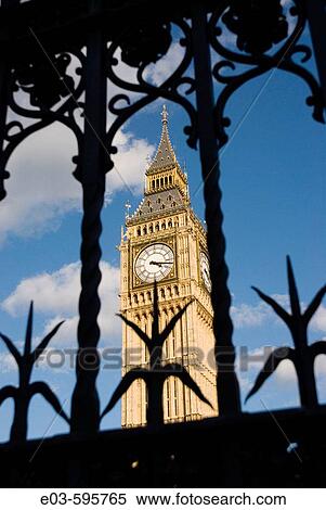Stock Photography - UK, London. Westminster. Big Ben. Fotosearch