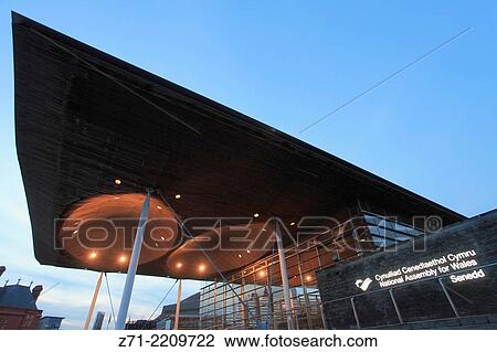UK, Wales, Cardiff, Bay, National Assembly for Wales, Senedd,. View Large Photo Image Stock Image - UK, Wales, Cardiff, Bay, National Assembly for Wales, Senedd,.. Fotosearch