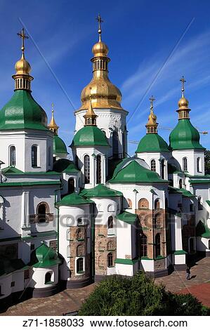 Ukraine, Kiev, Kyiv, St Sophia's Cathedral, View Large Photo Image Stock Image - Ukraine, Kiev, Kyiv, St Sophia's Cathedral,. Fotosearch
