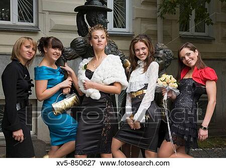 Ukraine Kiev St Andrews Street Young girls View Large Photo Image Stock Photo - Ukraine Kiev St Andrews Street Young girls. Fotosearch