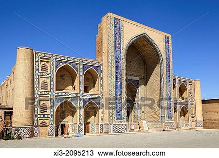 Ulugh Beg Madrasah, also known as Ulugbek Madrasah, Bukhara, Uzbekistan. View Large Photo Image Stock Image - Ulugh Beg Madrasah, also known as Ulugbek Madrasah, Bukhara, Uzbekistan.. Fotosearch