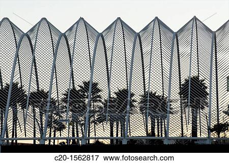 umbracle science museum valencia spain View Large Photo Image Stock Photo - umbracle science museum valencia spain. Fotosearch