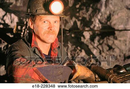 Underground gold mine drill operator. Stikine Valley, BC, Canada View Large Photo Image Stock Photo - Underground gold mine drill operator. Stikine Valley, BC, Canada. Fotosearch