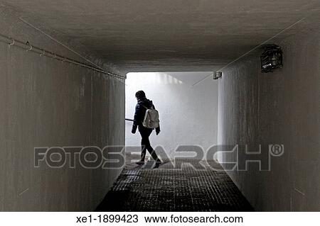 Stock Image - underpass, Monistrol de Montserrat, Catalonia, Spain. Fotosearch
