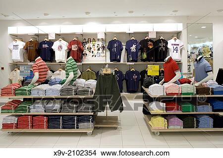 Picture - Uniqlo, Reading, Berkshire, England.. Fotosearch
