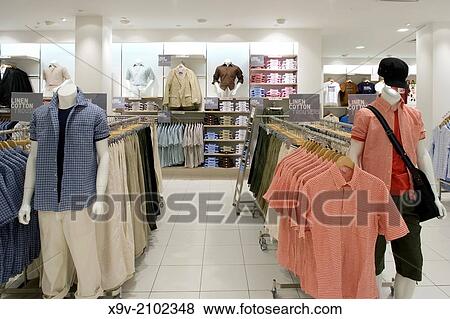 Stock Photo - Uniqlo, Reading, Berkshire, England.. Fotosearch