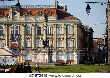 Stock Photography - Unirii square Timisoara Romania. Fotosearch