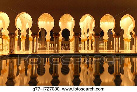 United Arab Emirates Abu Dhabi Sheikh Zayed Mosque. View Large Photo Image Stock Image - United Arab Emirates Abu Dhabi Sheikh Zayed Mosque.. Fotosearch