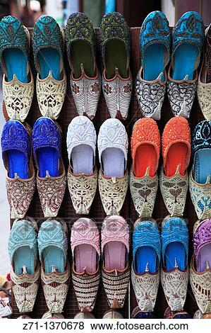 United Arab Emirates, Dubai, Bur Dubai Souk, shoe shop, View Large Photo Image Stock Photo - United Arab Emirates, Dubai, Bur Dubai Souk, shoe shop,. Fotosearch